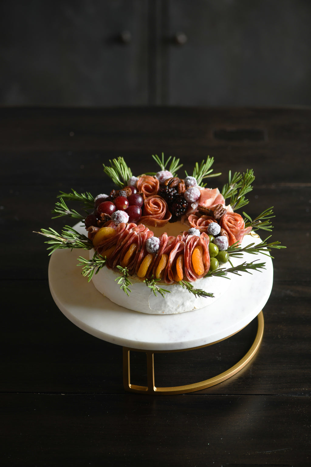 PETITE HOLIDAY CHARCUTEBRIE WREATH