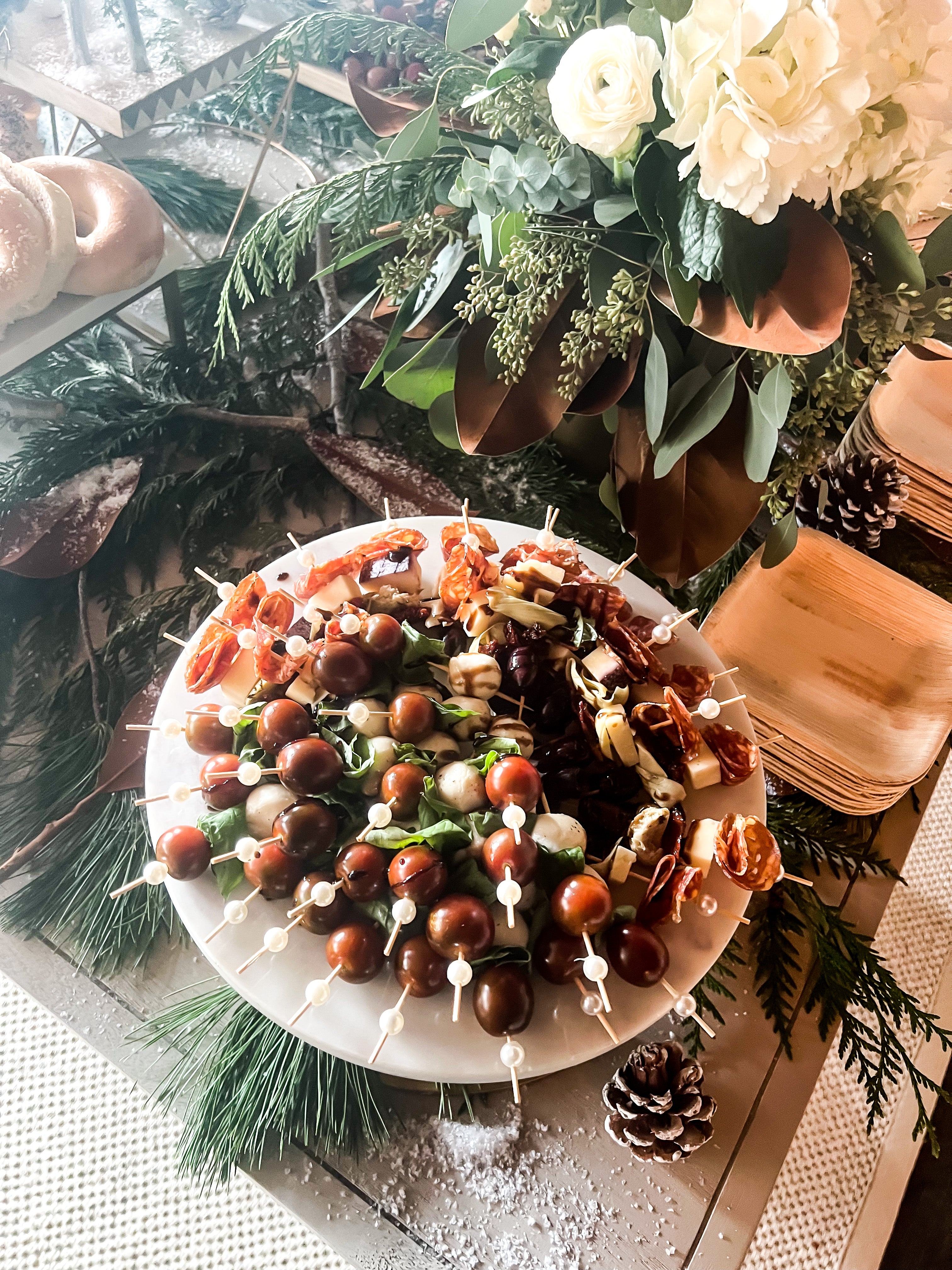 Heirloom Caprese Skewers